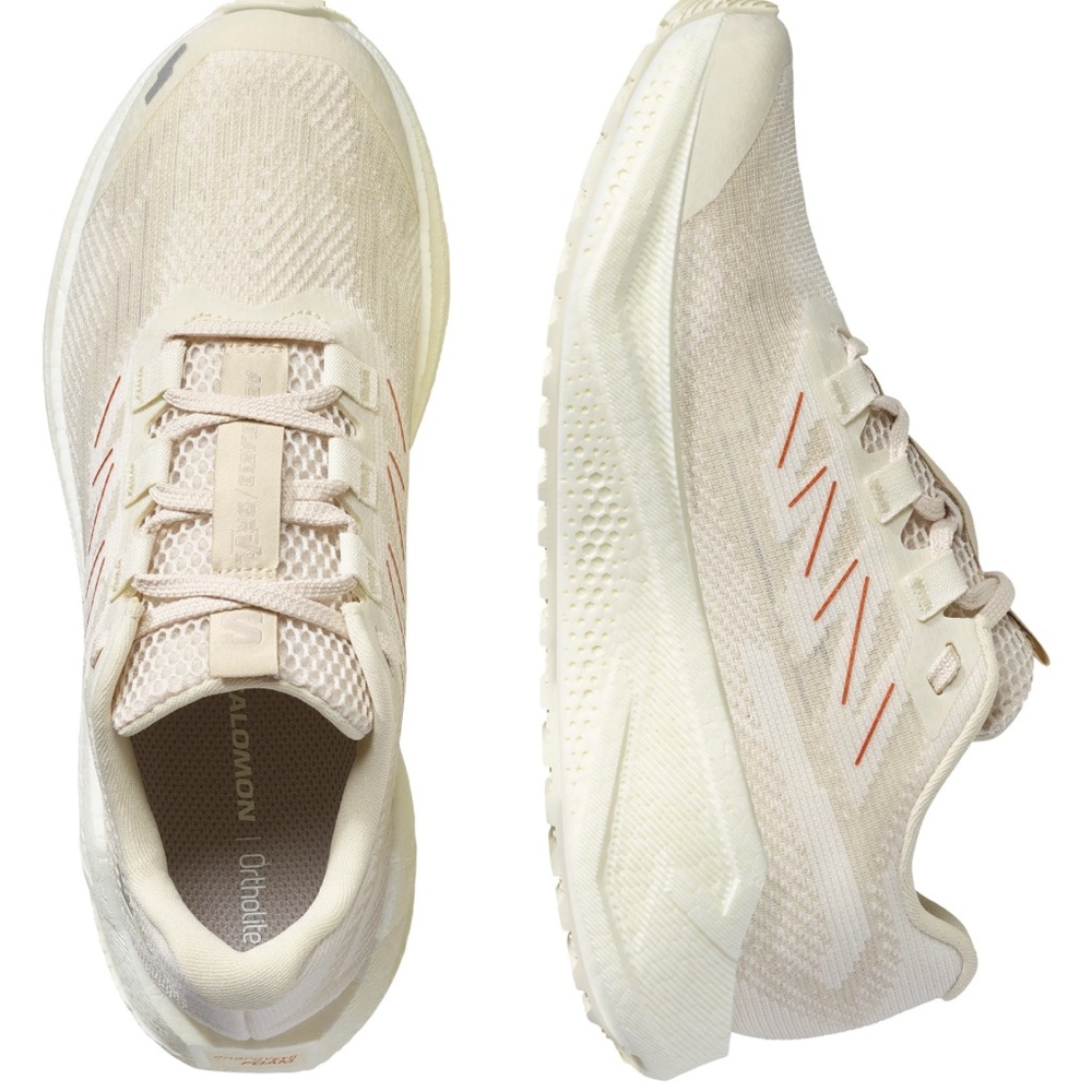 Salomon Women's Cream Athletic Shoes